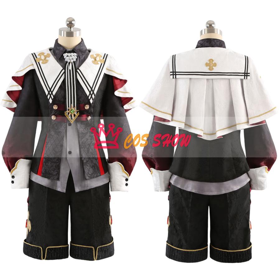 新品販売!あんスタ 堕天使たちの晩餐会 堕天使の翻弄 仙石忍 堕天使の警告 朱桜司コスプレ衣装 cosplay 仮装 オーダーメイド製作可能 イベント ハロウィン学園祭 ステージ