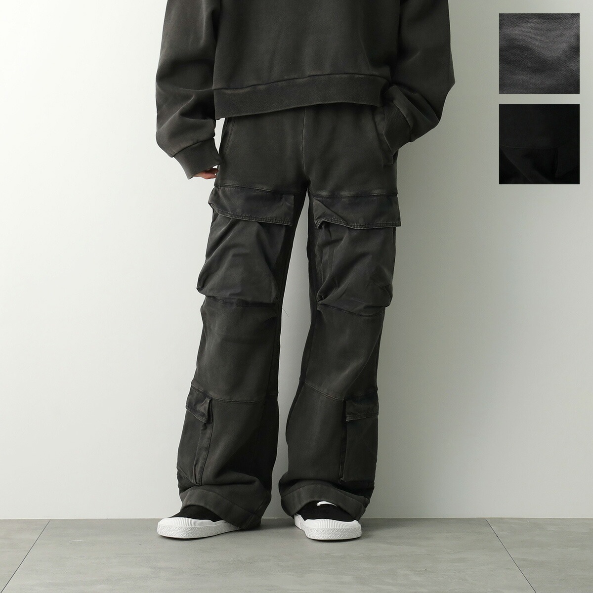 ENTIRE STUDIOS エンタイアスタジオ スウェットパンツ UTILITY SWEATS ユーティリティ ES2341 メンズ コットン カーゴパンツ カラー2色