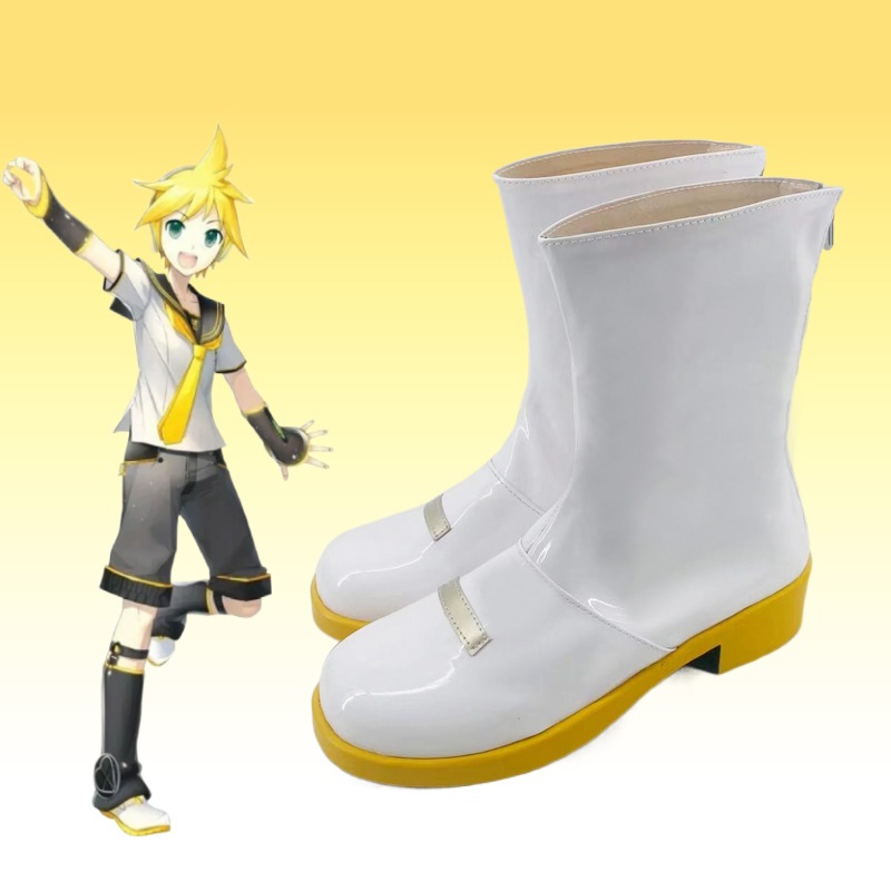 vocaloid 鏡音ツインズ 鏡音レン 鏡音リン 公式コス靴 2dアニメーション展示公演