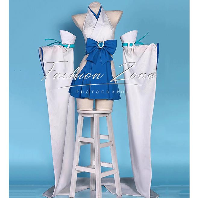 魔法少女にあこがれて 風 薄氷巫女ウスライノミコ コスプレ衣装 cosplay ハロウィン 演出服 変装