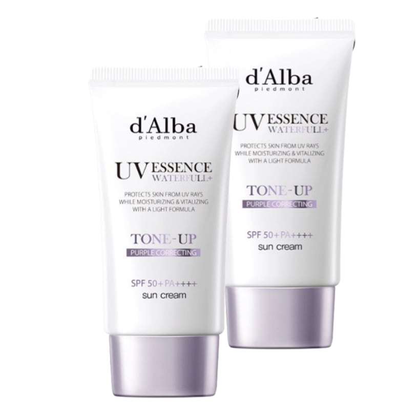 ウォータープルトーンアップ 日焼け止め 50ml[パープル] 2個