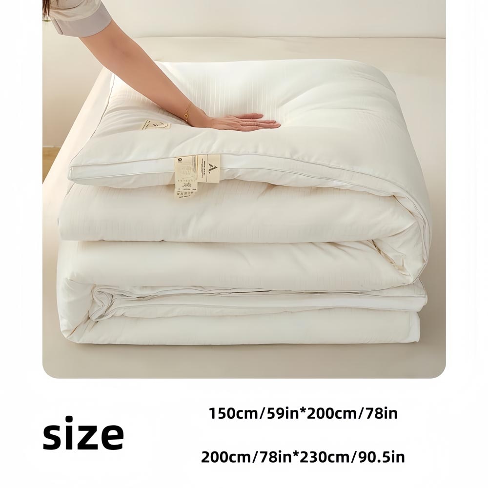肌掛け布団 肌布団 シングル 掛ふとん 柔らかい あたたっかい 大豆繊維 中綿入り 布団 150x200cm/200x230cm 冬用 お昼寝布団 5,510円