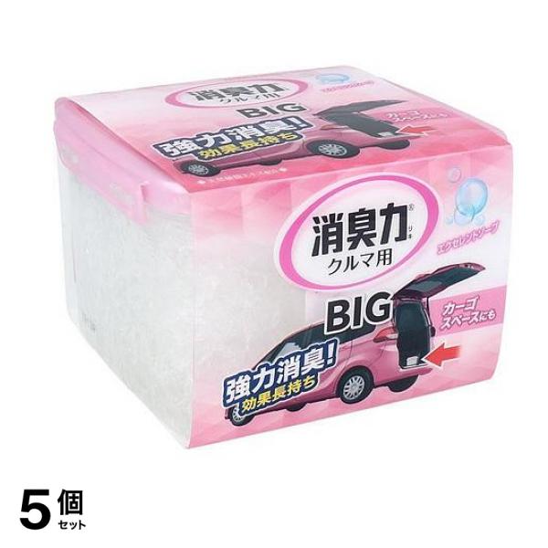 クルマの消臭力 BIG(ビッグ) エクセレントソープ 900g 5個セット