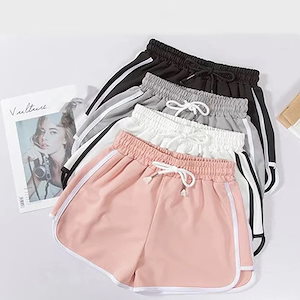 メガ割【夏の新作】レディースショートパンツ 接触冷感 ハーフパンツ スポーツパンツ ヨガパンツ ルームウェア 部屋着 パジャマ スポーツ