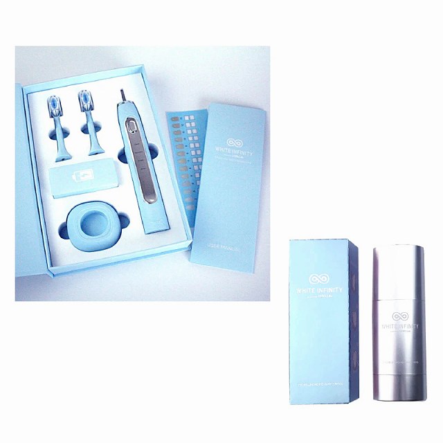 ホワイトインフィニティ LEDブラシセット ブルー