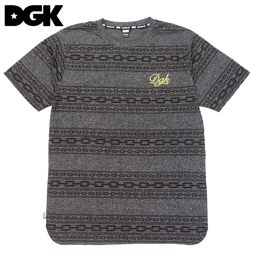 DGK/ディージーケーDGK LINKS CUSTOM S/S KNIT半袖 Tシャツ ニット