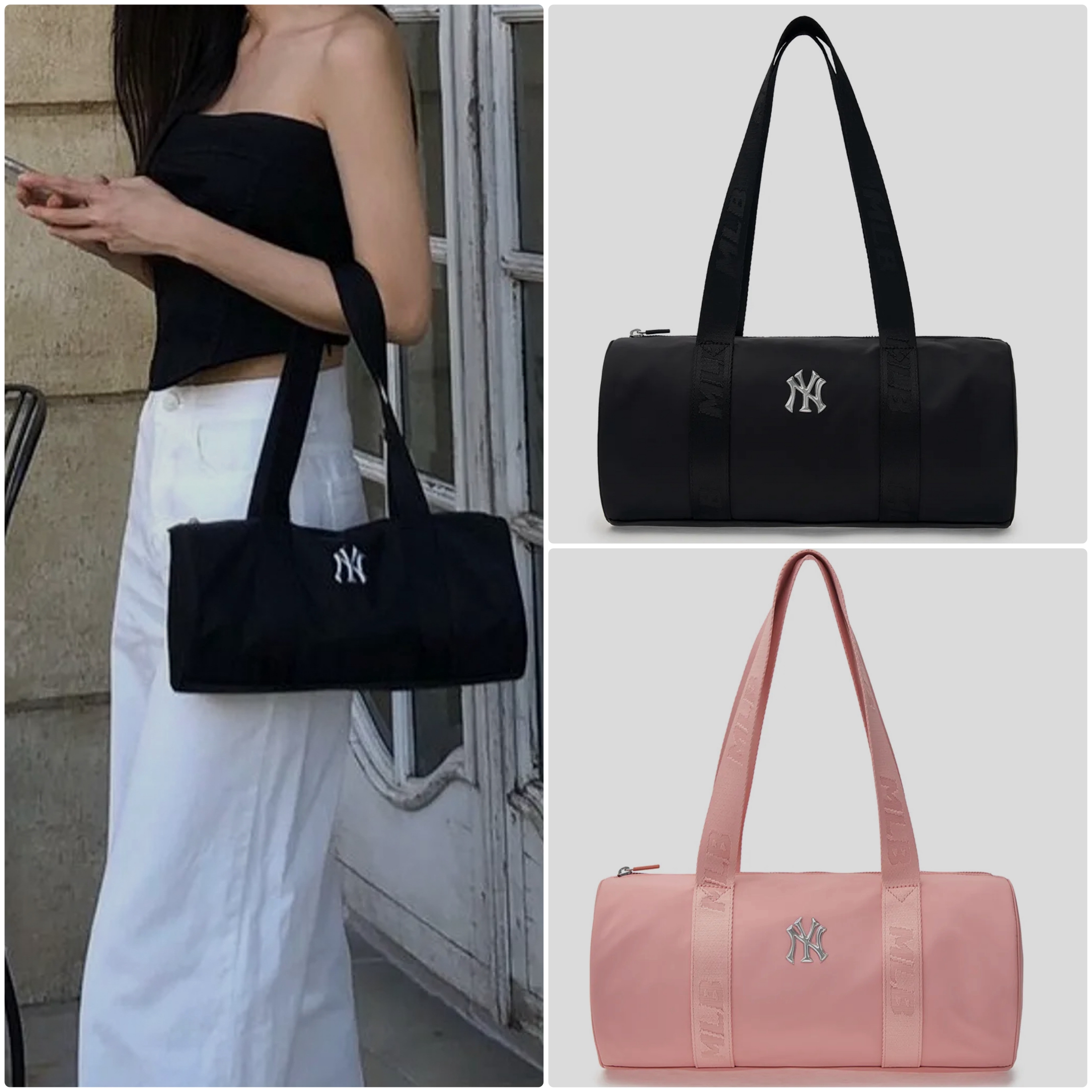 ベーシック ナイロン スポティブ 丸型 ショルダーバッグ NY