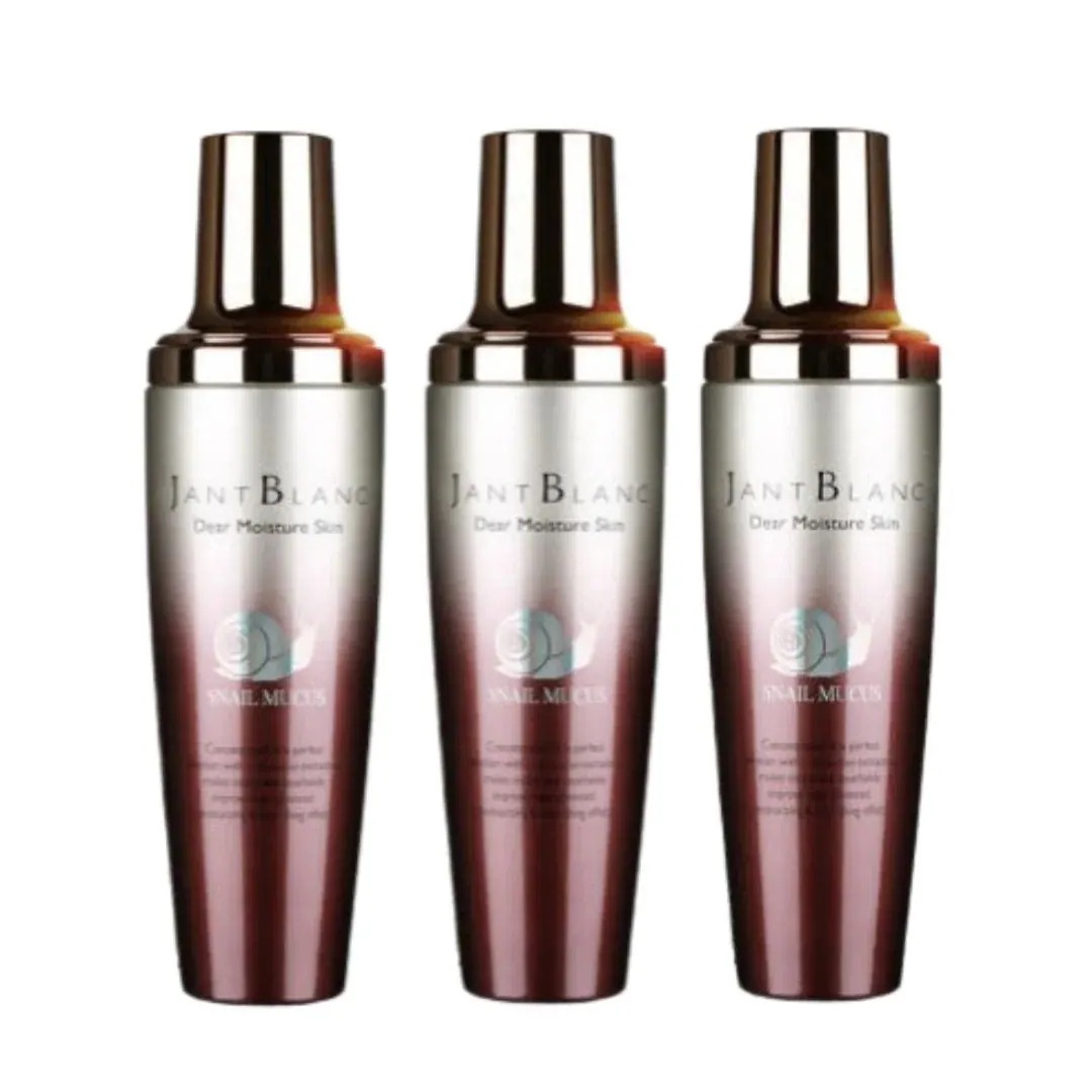 スネールミューカス ディア モイスチャー スキン 130ml (3個セット)/スネール スキンケア/モイスチャー スキン トナー 韓国 コスメ 乾燥肌 用トナー 弾力 スキン 敏感