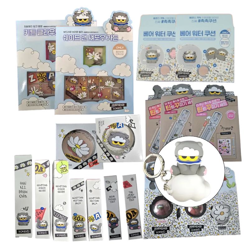 Rom&nd ZO&FRIENDS ZOA 特典 フルセット ロムアンド 限定 Qoo10] ロムアンド rom&nd X ZO&FRIENDS : ポイントメイク