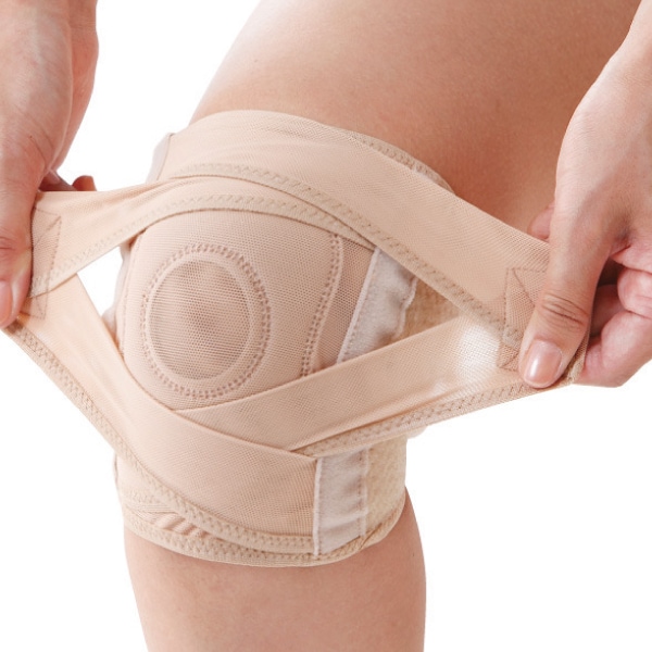 自宅で出来るリハビリ 作業療法士考案ヒザサポーター らくらく温泉ひざサポーター ヒザ 関節 膝