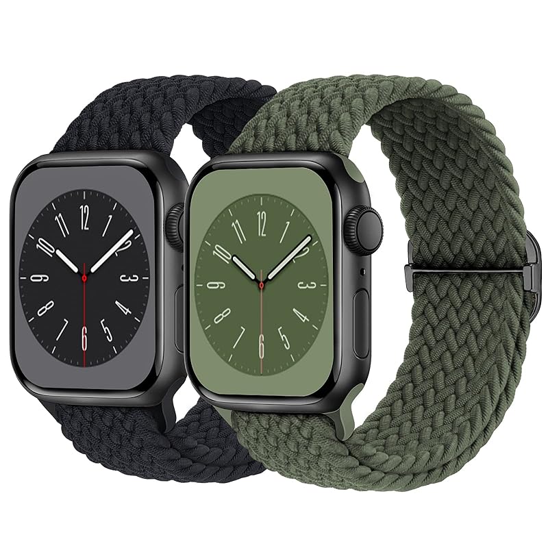 【2枚入り】Butifacion コンパチブル Apple Watch バンド 49mm 45mm 44mm 42mm ナイロン製 アップルウォッチ バンド 伸縮性 iwatch ベルト Series 4,770円