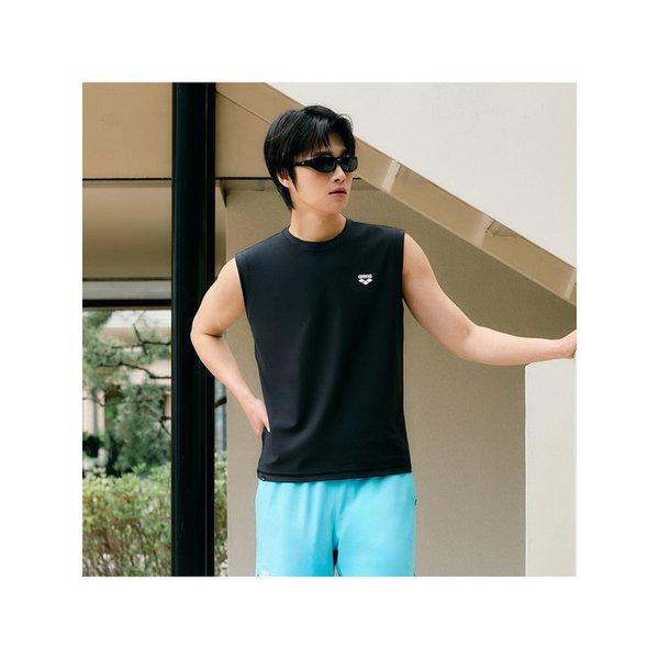 365 レギュラーフィット スリーブレス ラッシュガード A5BM1RR41BLK