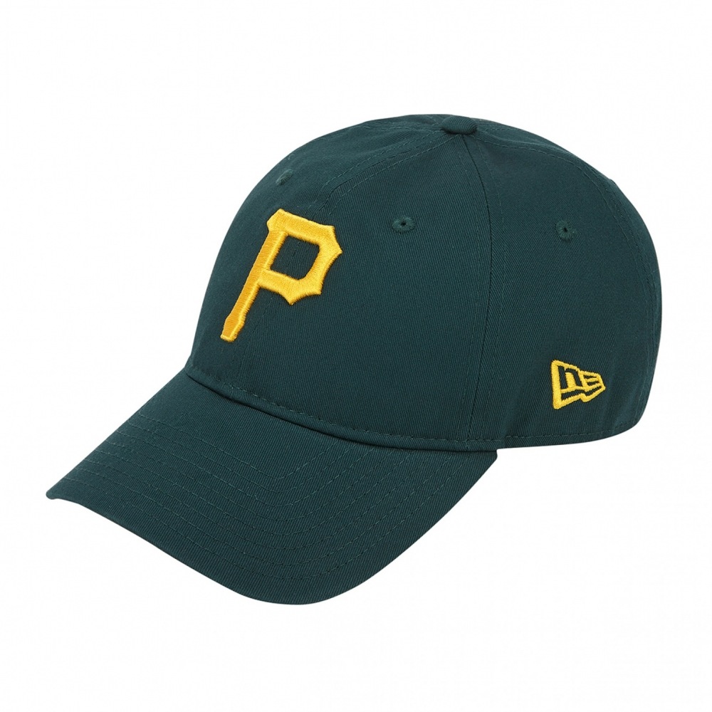 NEWERA MLBベーシックピッツバーグファイアリッツアンストラクチャーボールキャップグリーン/ 13549155