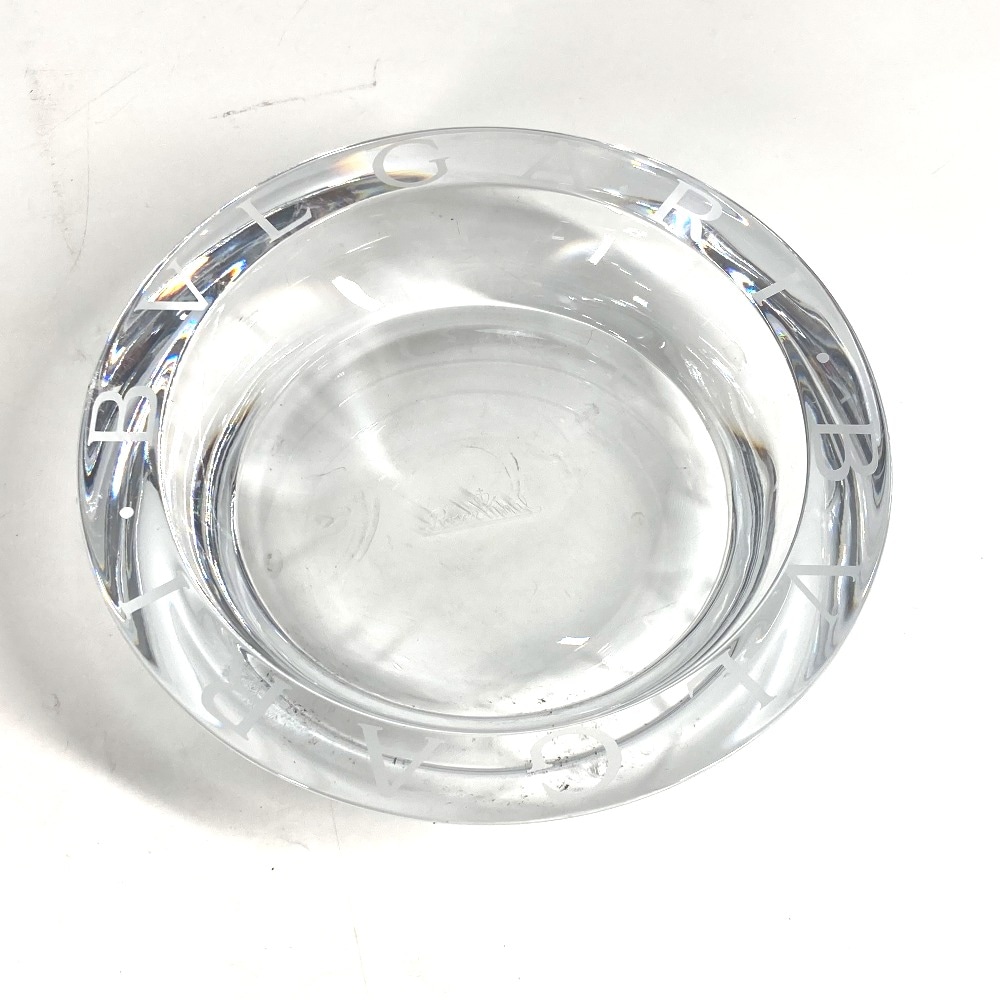 灰皿 アッシュトレイ ローゼンタール Rosenthal インテリア ビッグ 大 ガラス クリア