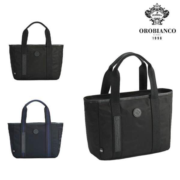 【Orobianco】93083 ビアジェット トートバッグ 手持ち ビジネス 通勤 普段使い 使いやすい カジュアル シンプル 牛革 メンズ プレゼント ギフト ブラック