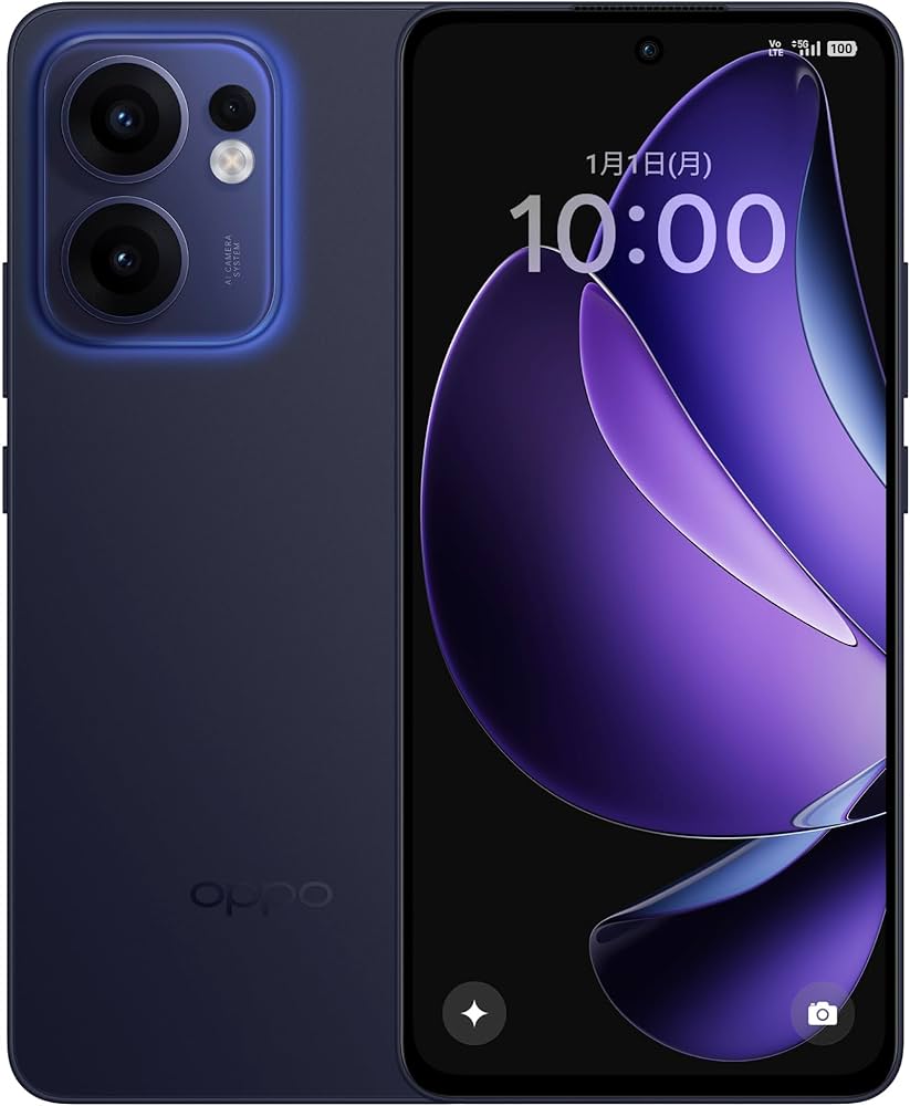 新品 Reno13 A A501OP [ルミナスネイビー/紺] Softbank ワイモバイル SIMフリー SIMロック解除済み 本体 OPPO 4549046151902