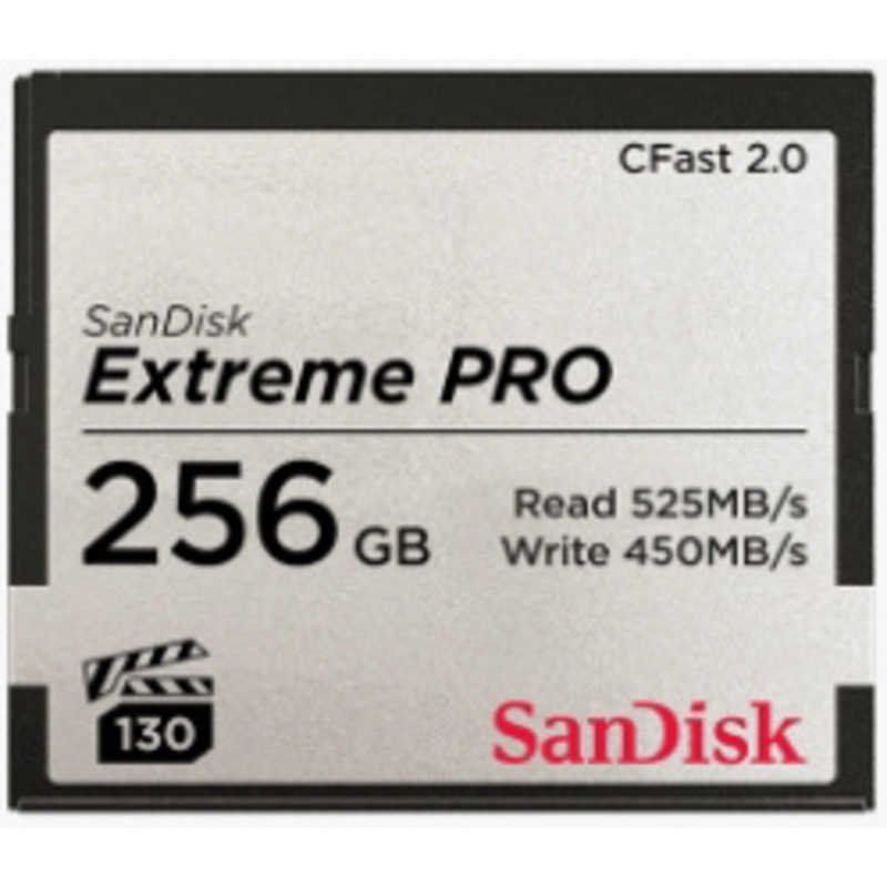 サンディスク　CFast2.0 カード SanDisk Extreme PRO (256GB)　SDCFSP-256G-J46D 29,328円