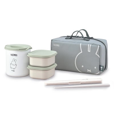 他サイト： 保温弁当箱 DBQ-256B LTG 保温 ミッフィー ランチセット 箸 ランチボックス ステンレス ランチ 弁の商品画像