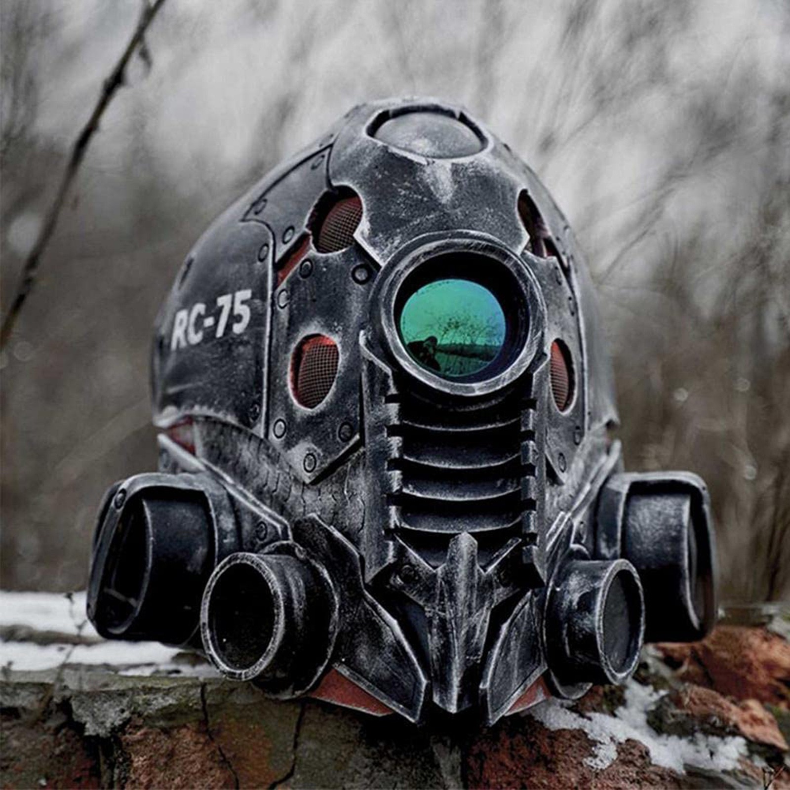 サイバーパンクマスク ラテックス 2023 アイマスク コスプレ ネオ東京 ハロウィン ストリート ホラー メタルロック 日除け バイク 釣り ゴルフ