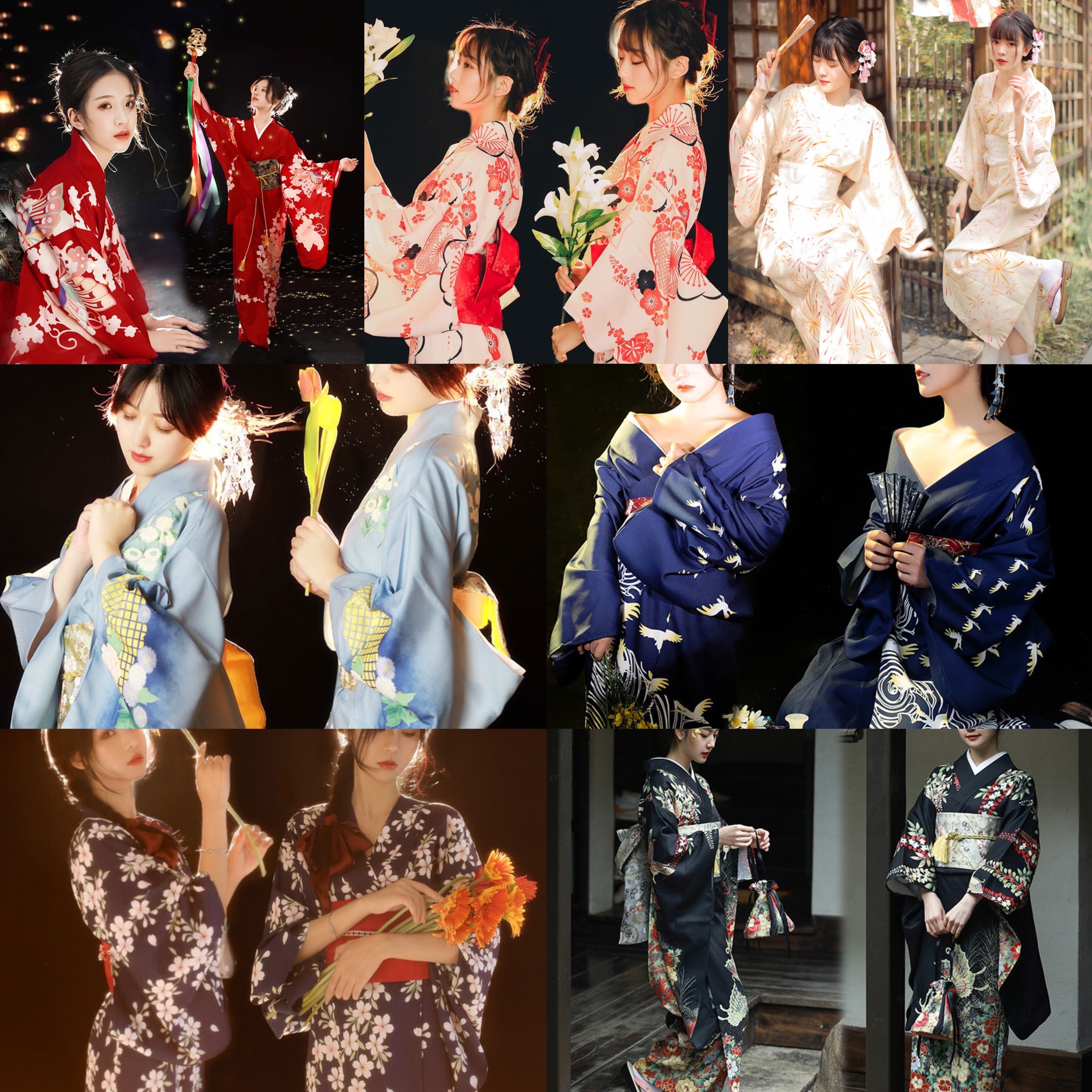 【新品追加 】【本日限定】浴衣 浴衣 レディース 2点セット 花 青 水色 フリーサイズ 花火大会 夏祭り 盆踊り 大人 可愛い 着物 和服 和装 簡単 洗え花火大会 夏祭り 盆踊り