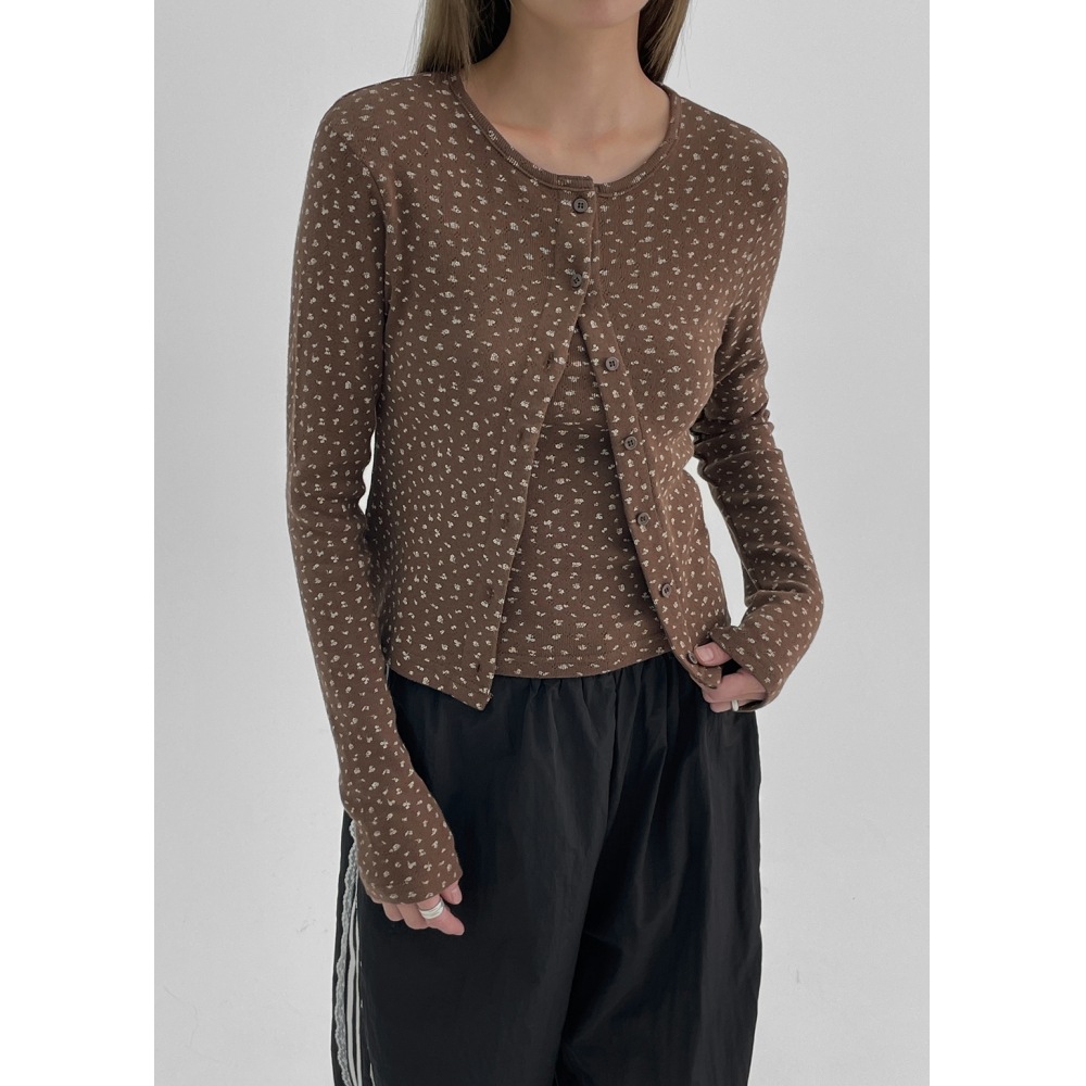 ブラックアップ [ニューフォール] [MADE] フェローフラワーSET-カーディガン