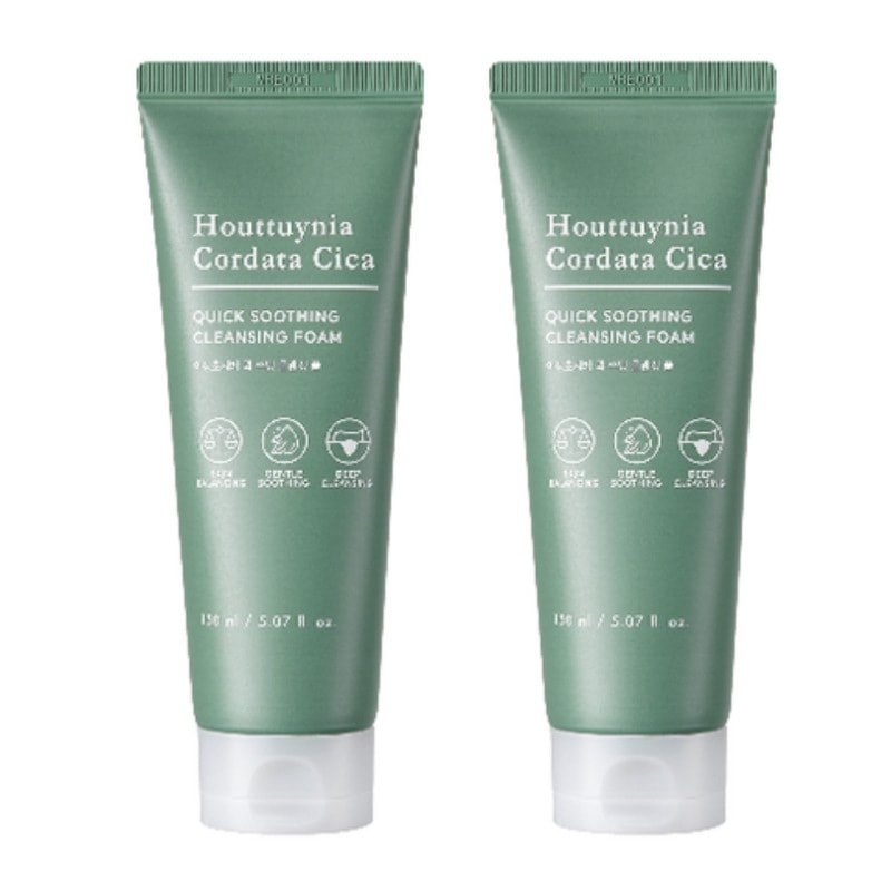 ドクダミシカ クイックスージング クレンジングフォーム150ml 2個