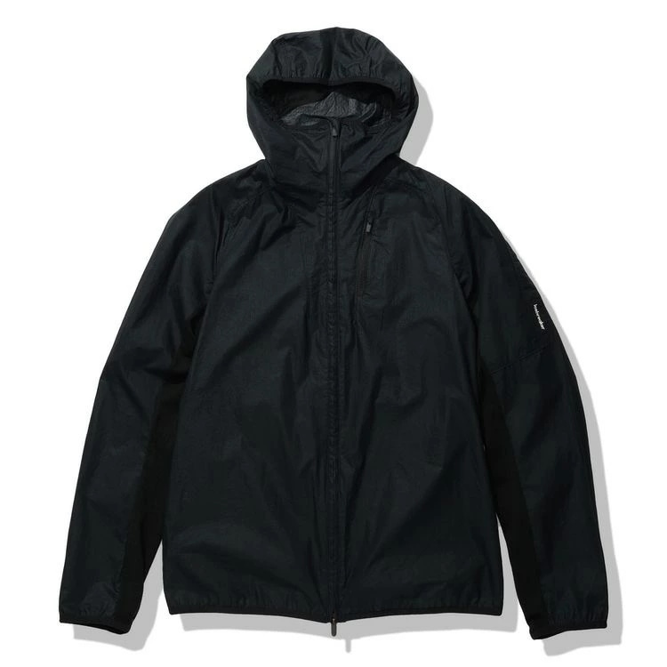 シェル+ コットン ウインドブレーカー（メンズ） インポートS ブラック #IP22300-K
