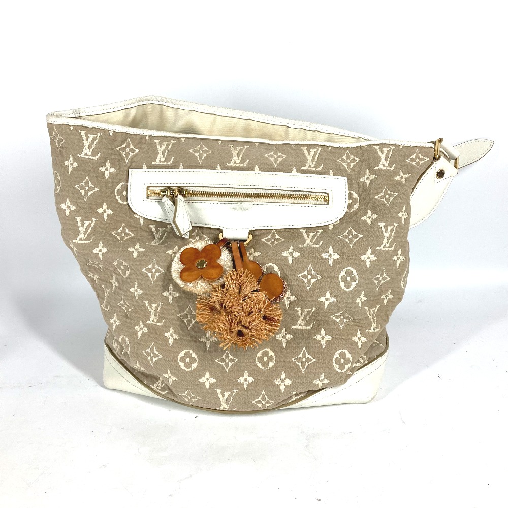 ショルダーバッグ M93499 ブザスPM モノグラム サビア トートバッグ カバン 肩掛け バッグ コットン ベージュ