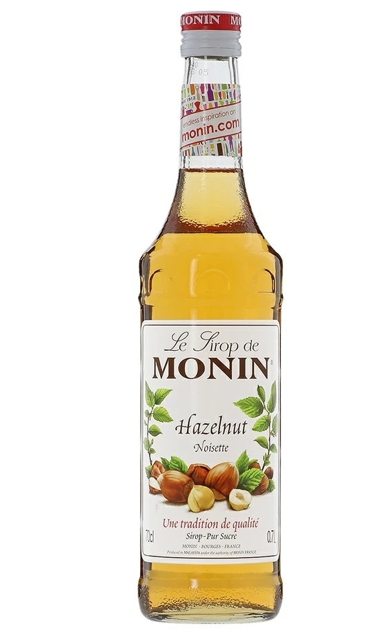 【送料無料】MONIN モナン ヘーゼルナッツシロップ 700ml6本ノンアルコール シロップ