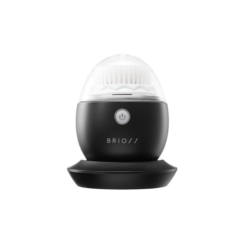 BRiOSS (ブリオス) クリアクレンズブラシ ブラック Clear Cleans Brush 電動洗顔ブラシ