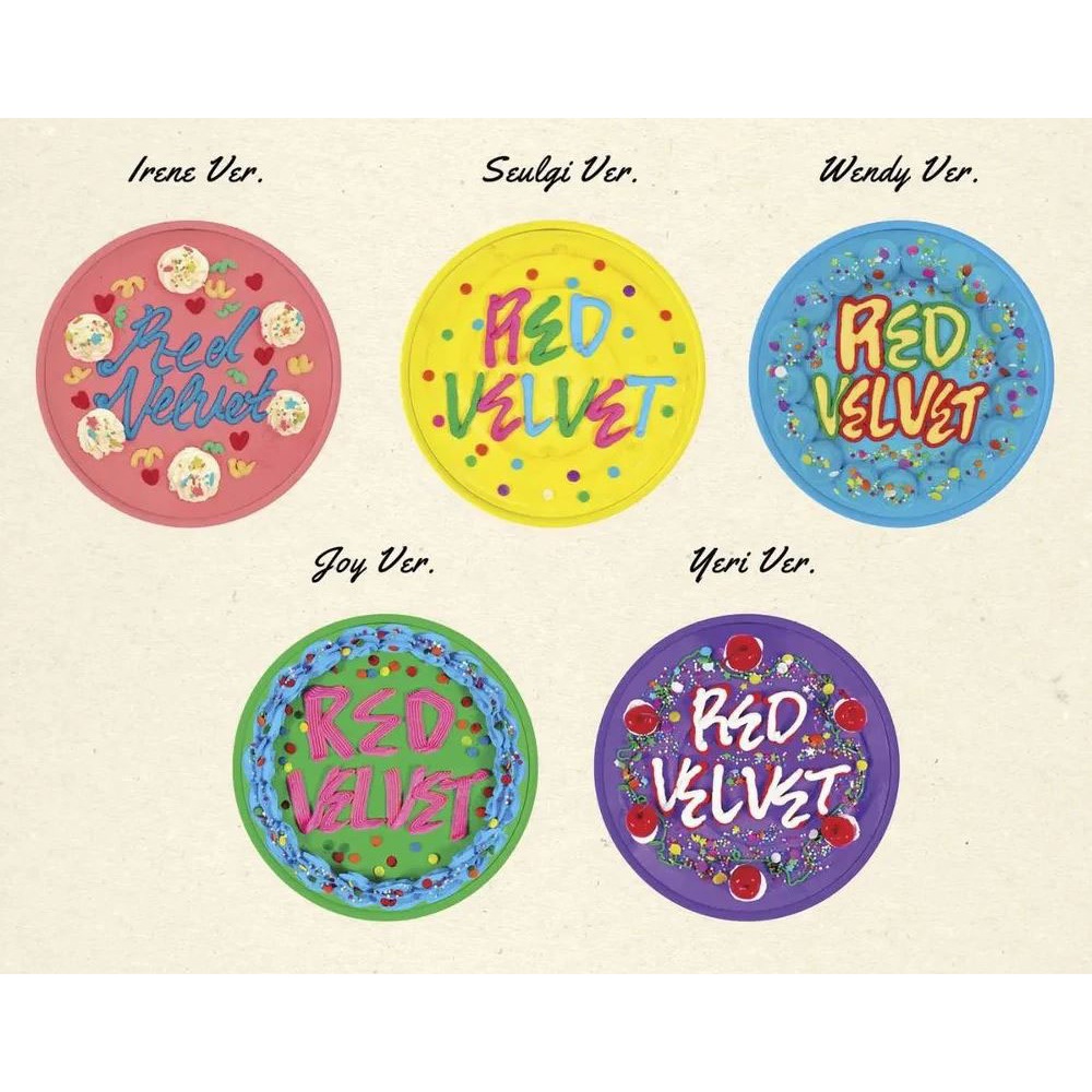 Red Velvet アルバム Birthday バルスデー ケーキ バージョン アイリン スルギ ウェンディ ジョイ イェリ_初回限定/ポスタープレゼント終了