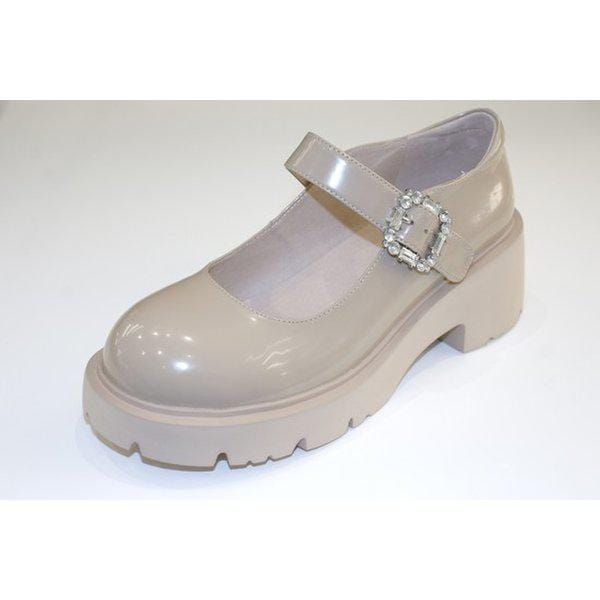 女性用宝石装飾メリージェーン フォーマルシューズ 112511016GH