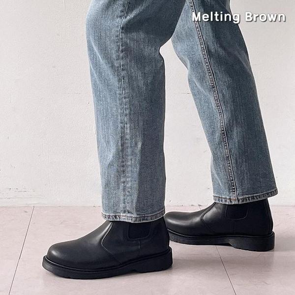 男性チェルシーアンクルショートブーツ SC25