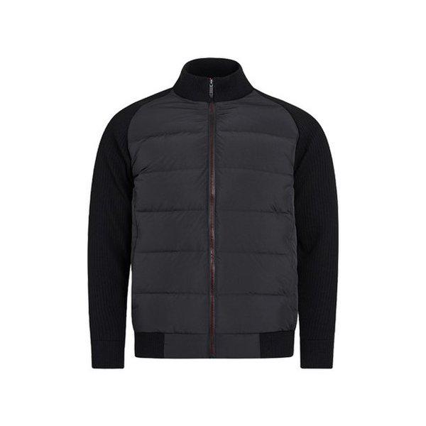 メンズセーターハイブリッドダウンジャケットFM1SPJWCNDJ201M-BLK