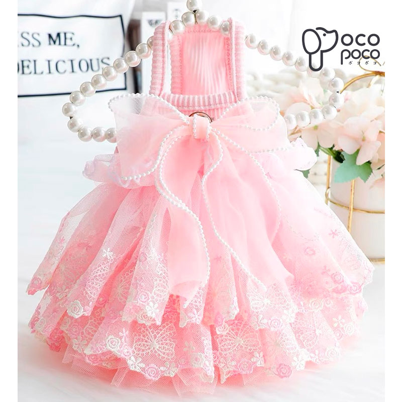 【273】即納あり 犬服 春 犬用 ドレス ワンピース おしゃれ 可愛い かわいい ドッグウェア ペット服 リングドッグ 小型犬 大人気 女子 男子 お出かけ お散歩 【動画あり】