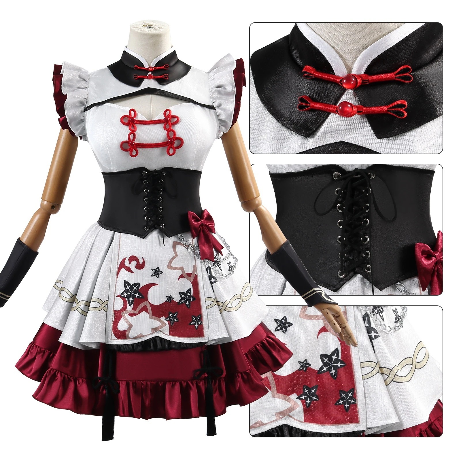 【2025新作】コスプレ 仮装鳴潮cos服西湖連動椿コスプレ衣装二次元アニメキャラクター演技服 イベント用品 10,263円