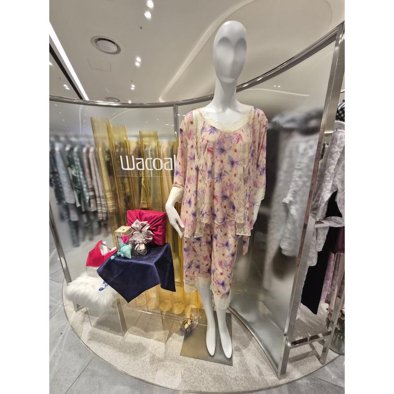 26SSシーズン単品プリントデイウェアガウンハーフスリップセット(WDW3103AWHS3103L)