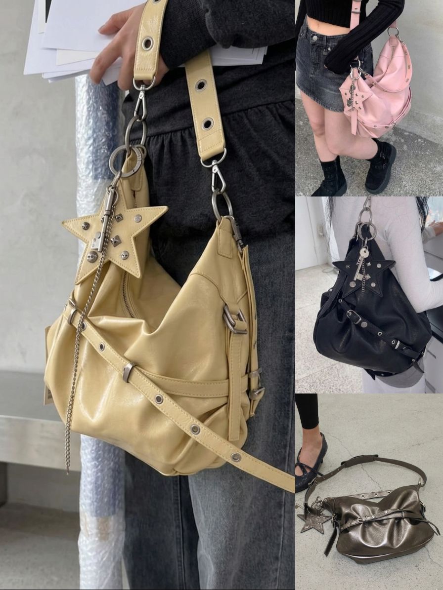Qoo10 YEOMIM slouchy bag 2way/3wa