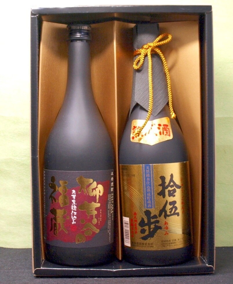 送料無料1セット単位本格焼酎ギフト黒麹赤芋仕込熟成