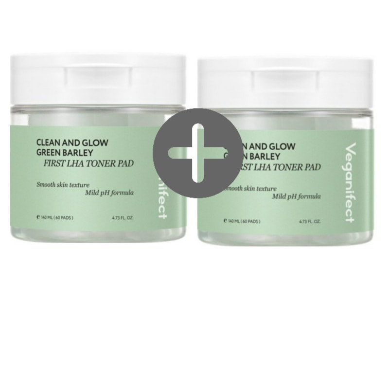 1+1ククリーン&グロー青麦ファーストLHAトナーパッド, 60枚 韓国コスメ 6,288円
