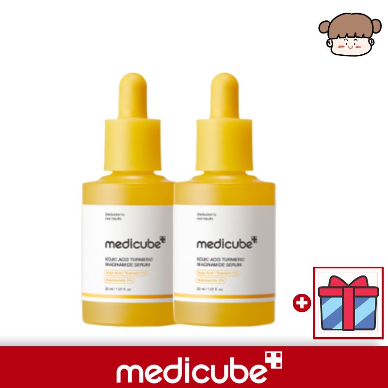【ダブル企画／トーン・キメ・ツヤを同時ケア】コウジ酸ビタナイアシンアミドセラム, 30ml 2個／ターメリック ビタミン美容液 透明感ケア くすみ対策 ツヤ肌 キメケア 導入美容液 トーンケア 角質