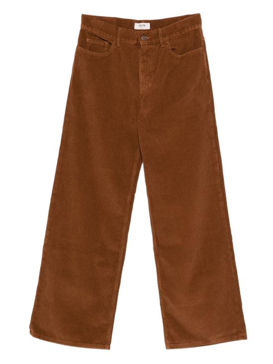 CELINE Women Denim Pants RP055 881TGDQ0 Brown