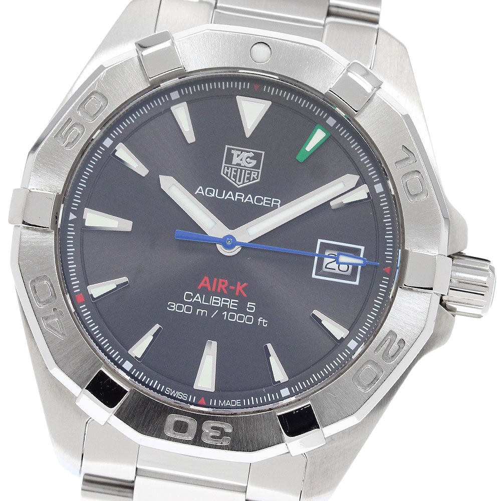タグホイヤー TAG HEUER WAY2116 アクアレーサー キャリバー5 錦織圭モデル 400本限定 自動巻き メンズ _957039【中古】