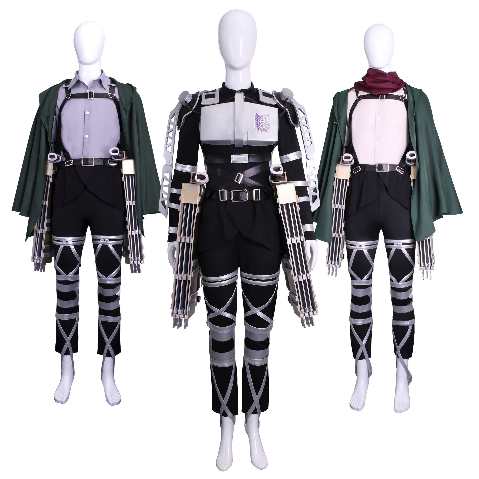 進撃の巨人最終シーズンcos服立体機動装置アレン三笠武器道具アニメコスプレ