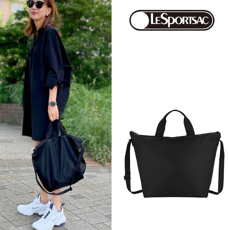 完売色　LeSportsac　DELUXE EASY CARRY　トートバッグ　２WAYバッグ