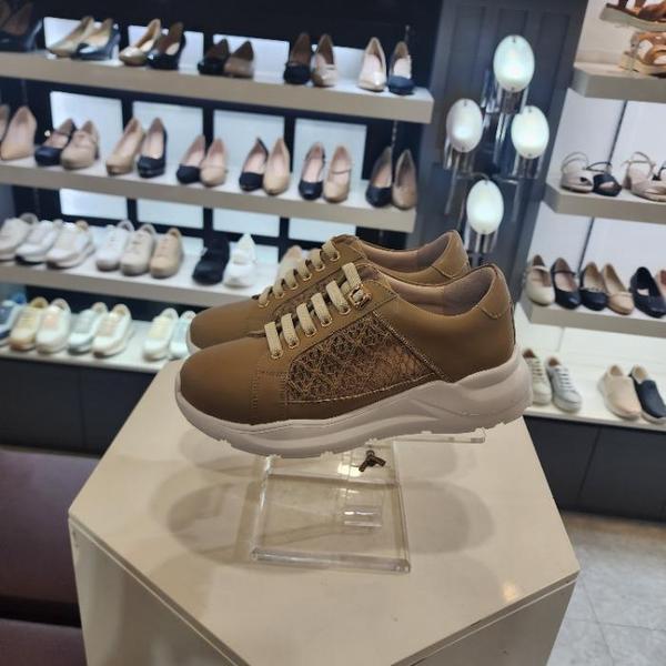 HC10 女性メッシュスニーカー ベージュ4cm LCWW29U51335 (49506197)
