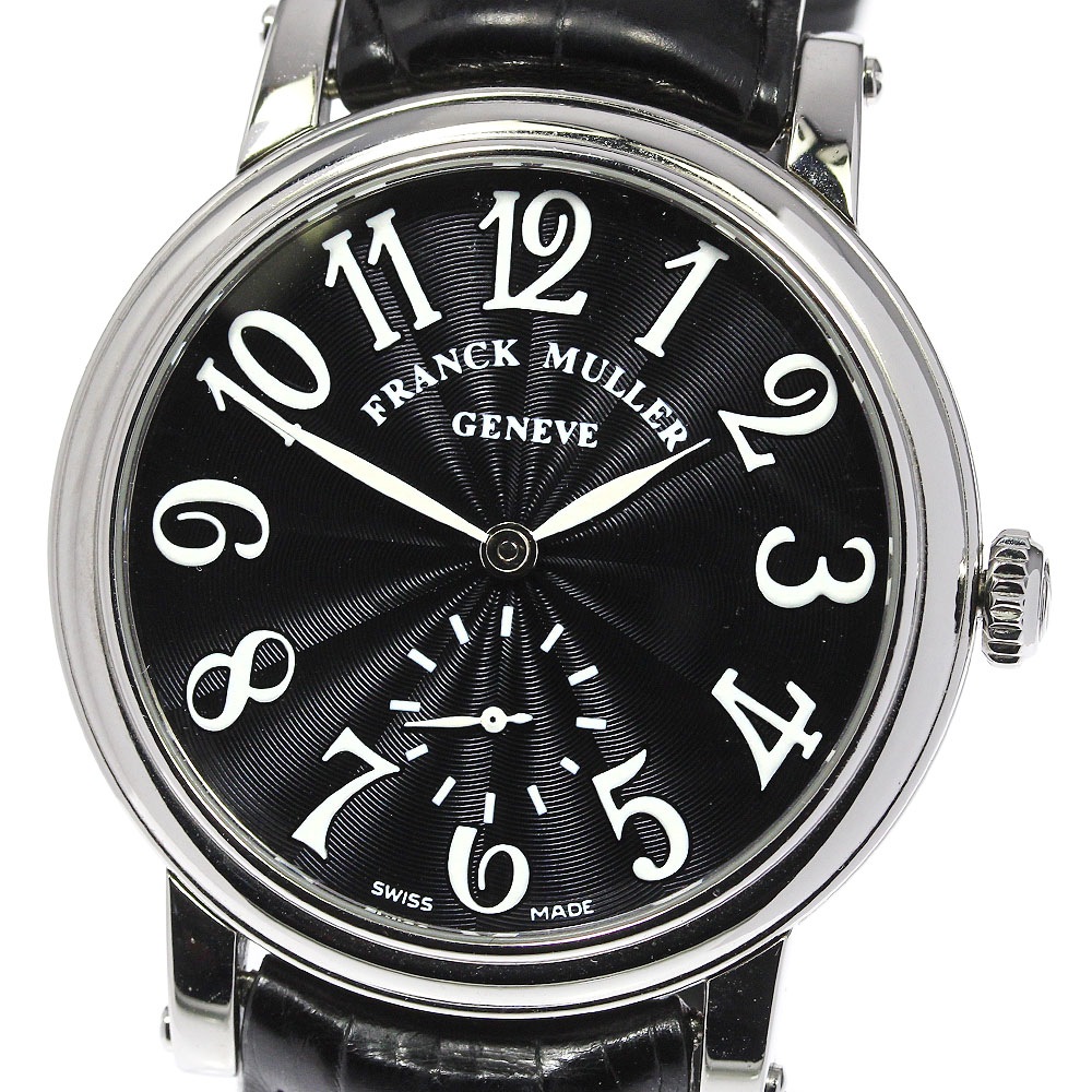フランクミュラー FRANCK MULLER 7361BS6 ラウンド スモールセコンド 自動巻き メンズ 内箱・保証書付き_714926【中古】