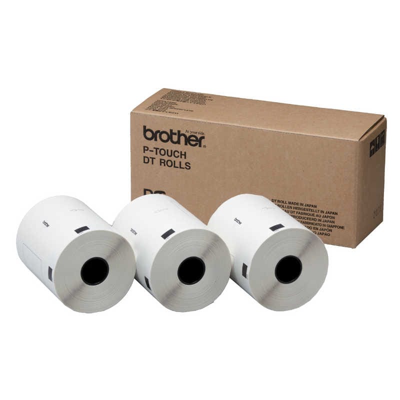 ブラザー　brother　プレカット紙ラベル(幅102mm×長さ51mm)　DT240
