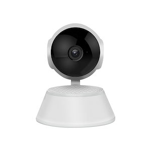 CCTVカメラ屋内ホームWiFi赤外線ナイトビジョンモニター-720Pワイヤレスデジタルビデオ監視双方向オーディオトーク長距離ナイトビジョンモーショントラッキングとサウンドアラームホワイト