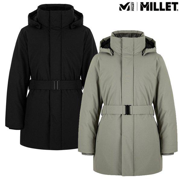 [新商品30%特価] 女性冬ダウンコート型ミドル丈LDシェルベルダウンジャケット_MLUWD659_USII